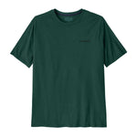 Patagonia men's logo responisbilli tee in cascade green available at Babipur