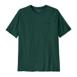 Patagonia men's logo responisbilli tee in cascade green available at Babipur