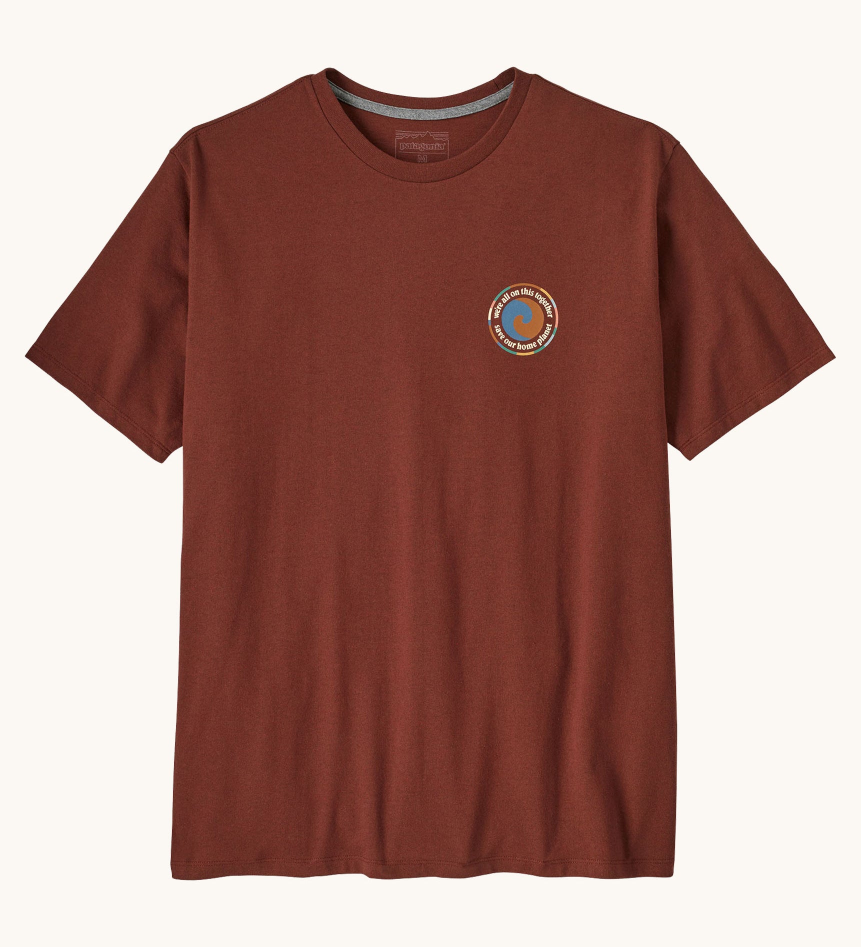 Patagonia Men's Responsibili-Tee - Unity Fitz / Dried Vanilla available at Babipur