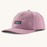 Patagonia recycled fast drying 100% nylon terrebonne cap in light purple. Shows a small brand patch on the front