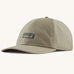 Patagonia recycled fast drying 100% nylon terrebonne cap in light green. Shows a small brand patch on the front