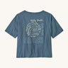 Patagonia Women's CTA Easy Cut Organic T-Shirt - Utility Blue