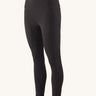 Patagonia women's recycled nylon maipo 7/8 stash leggings in black with side pockets.
