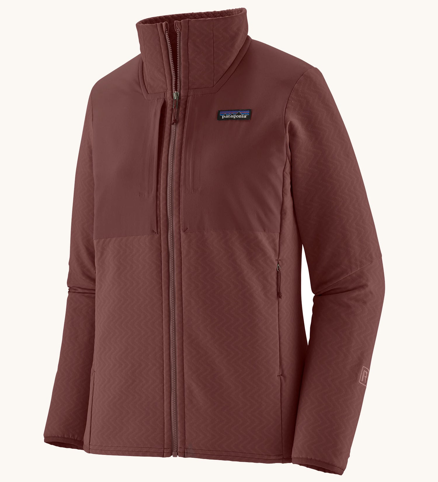 Patagonia Women's R2 CrossStrata Jacket Dark Ruby – Babipur