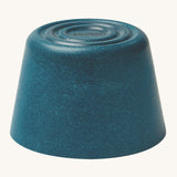 The blue block from the PlanToys Creative Sand Play set, with a textured top for sensory play 