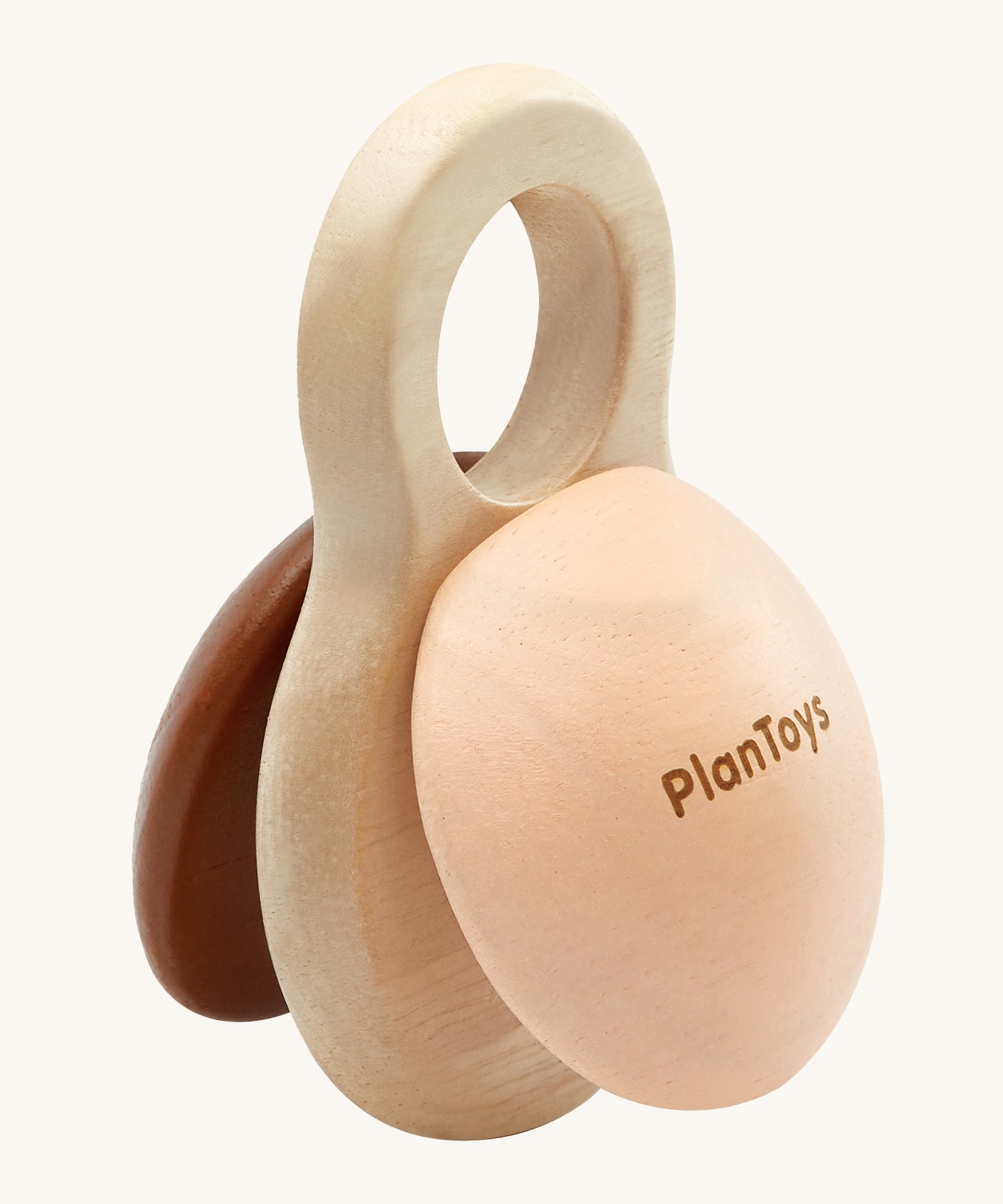 PlanToys Shake N Clap Rattle Toy Modern Rustic Babipur