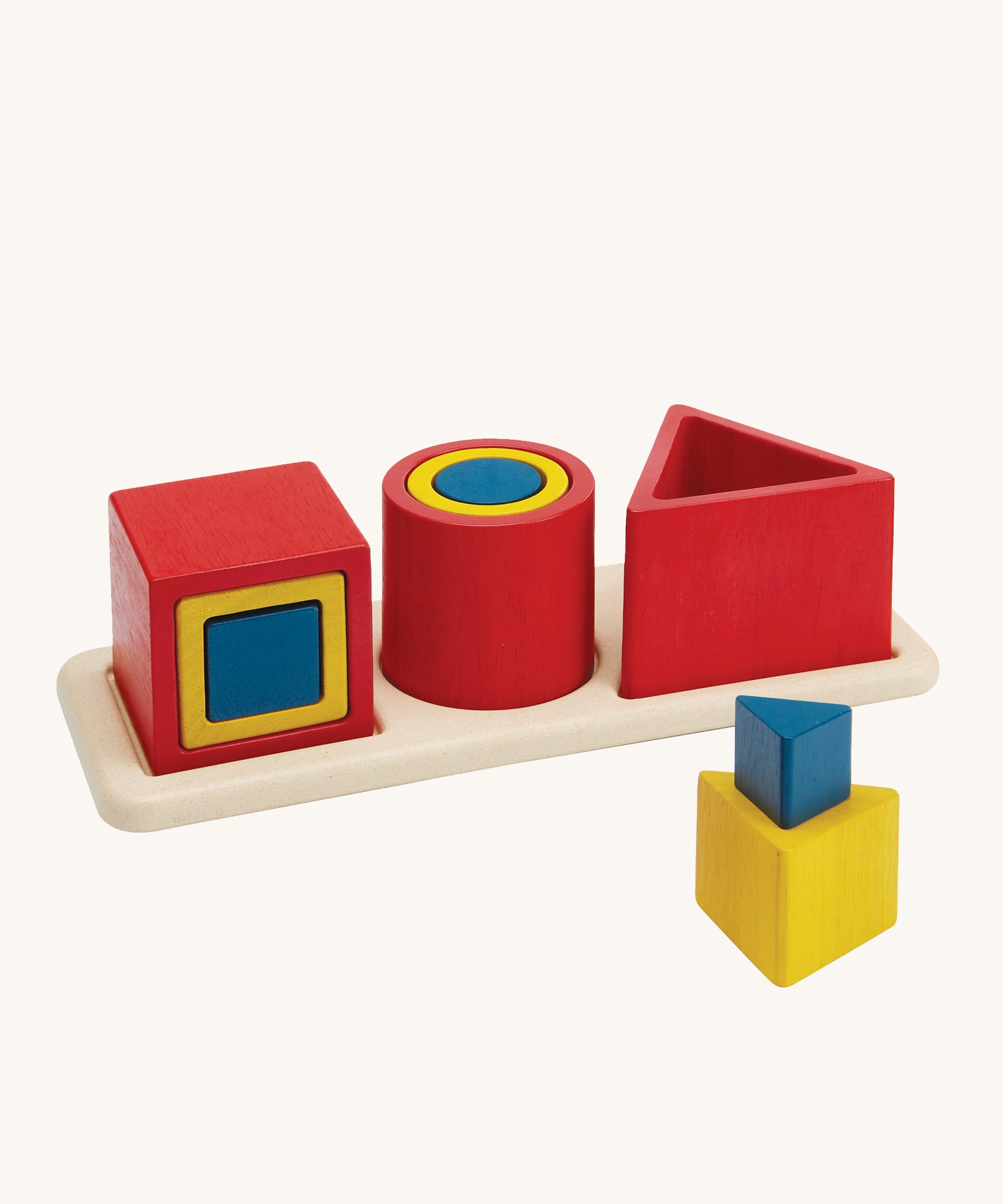 Nesting Shape Blocks PlanToys Matching & Nesting Shapes Puzzle – Babipur