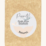 Poppets Reusable Baby Wipes Solution Sample Pack Natural