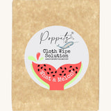 Poppets Reusable Baby Wipes Solution Sample Pack What A Melon!