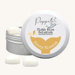 Poppets Reusable Baby Wipe Solution - 20 Pack Tin Honey Blossom