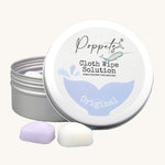 Poppets Reusable Baby Wipe Solution - 20 Pack Tin Original
