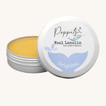 Poppets Wool Care Solid Lanolin Tin - 100g Original