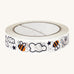 Babipur Buzzy Bee Eco Paper Tape. With a fun buzzy bee repeated print on a cream background