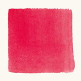 Brushstroke using Stockmar carmine red opaque watercolour paint