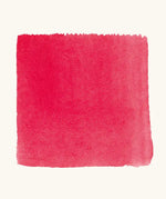 Brushstroke using Stockmar carmine red opaque watercolour paint