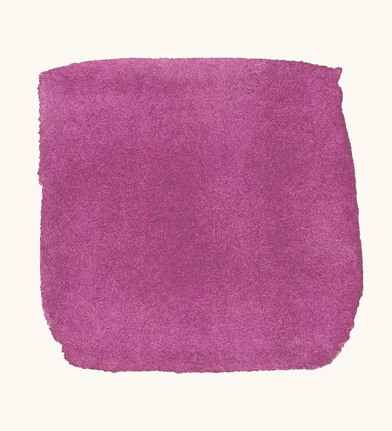 Brushstroke using Stockmar red violet opaque watercolour paint