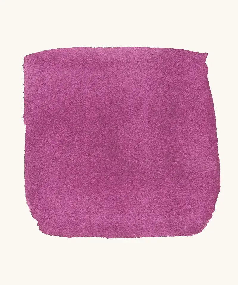 Brushstroke using Stockmar red violet opaque watercolour paint