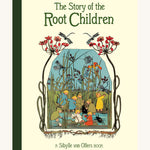 The Story of the Root CHildrenby Sibylle Von Olfers book cover. The image hows little children playing in a pond surrounded by long grass and insects