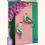 The cardboard packaging for the forest crests decoration available at Babipur.