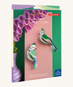 The cardboard packaging for the forest crests decoration available at Babipur.