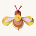 A bright and retro style candy bee wall decoration available at Babipur. A Studio roof collaboration with artist Zoe Miller. 