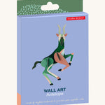 Studio Roof Antelope - 3D Cardboard Model in its colourful packaging.