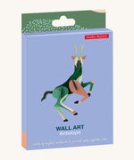 Studio Roof Antelope - 3D Cardboard Model in its colourful packaging.