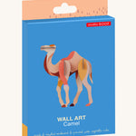 Studio Roof Camel - 3D Cardboard Model in its vibrant packaging.