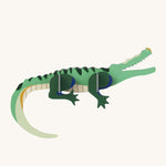 Studio Roof Crocodile - 3D Cardboard Model