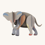 Studio Roof Elephant - 3D Cardboard Model