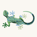 Studio Roof Gecko - 3D Cardboard Model