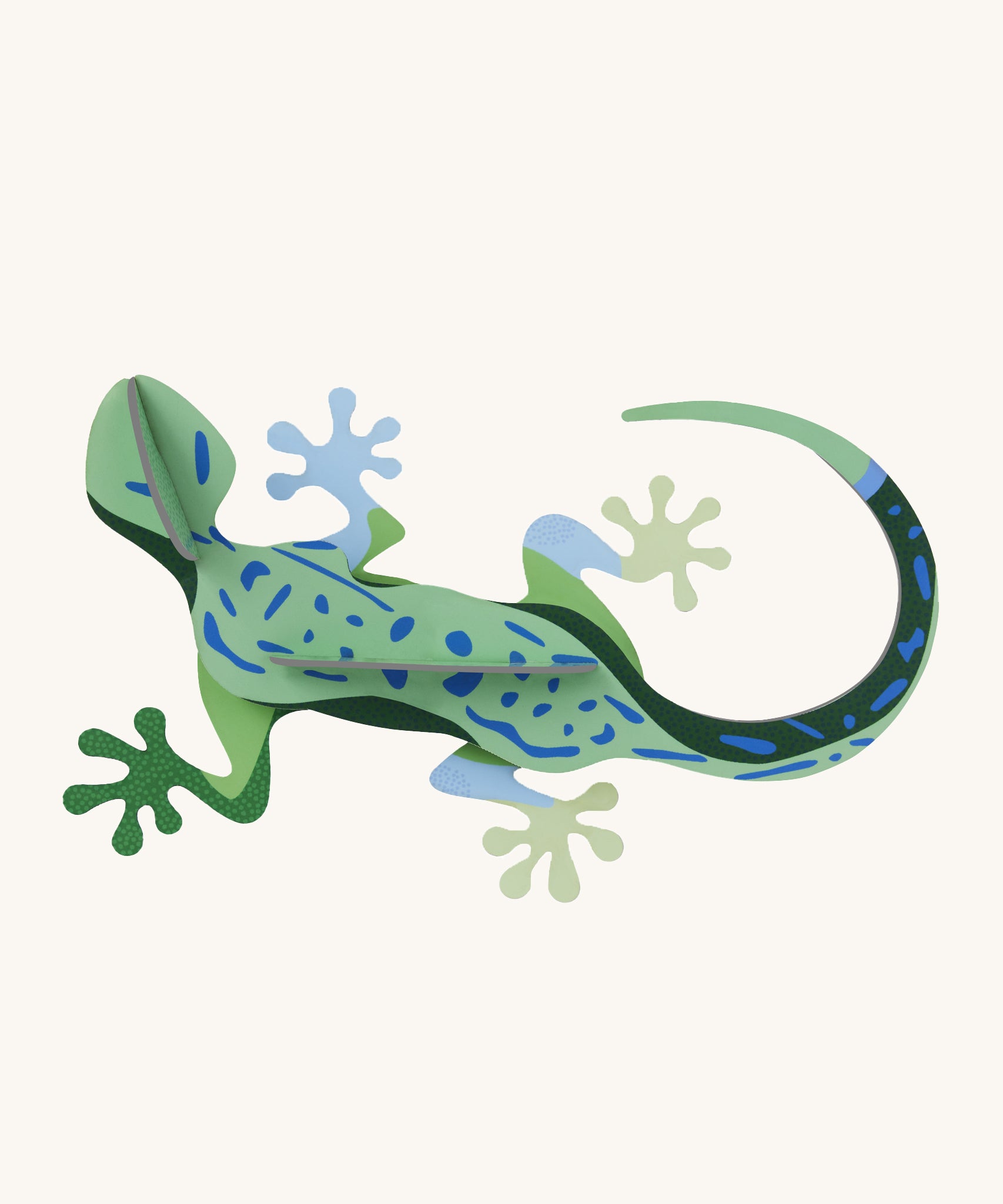 Studio Roof Gecko - 3D Cardboard Model