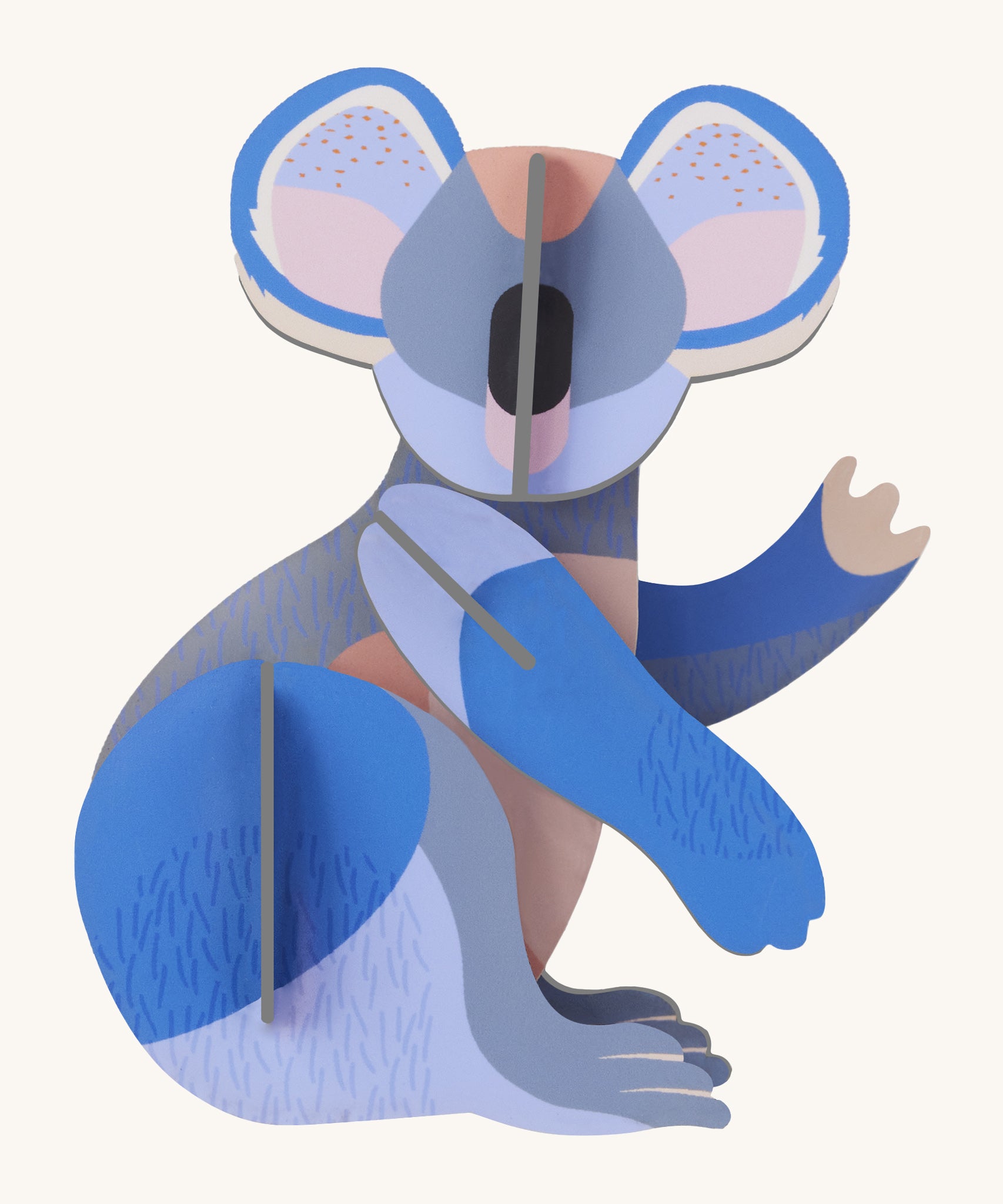 Studio Roof Koala - 3D Cardboard Model