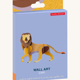 Studio Roof Lion - 3D Cardboard Model in its vibrant packaging.