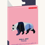 Studio Roof Panda - 3D Cardboard Model in its bright packaging.