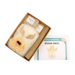 The Makerss - Angel Needle Felt Kit, showing the box contents.