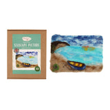 The Makerss - Seascape Picture Needle Felt Kit and Box