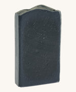 The Soap Mine deep slate grey coloured Charcoal facial bar available at Babipur. 