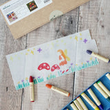 Toverlux DIY lantern inserts to colour and personalise using Stockmar crayons or watercolour paints.
