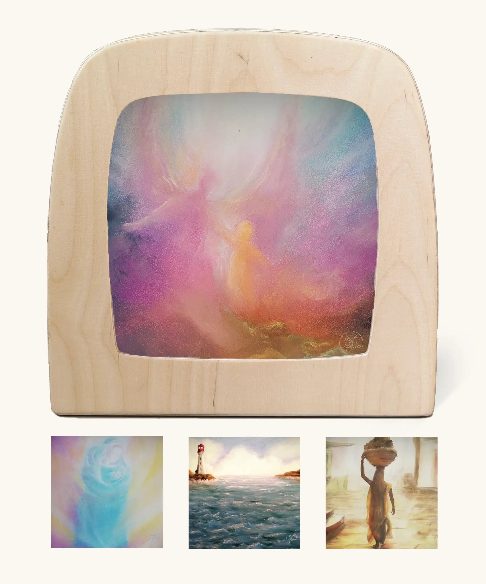 Toverlux silhouettes by artist Berit Strasser compatible with the Magic Lamp or Magic Frame