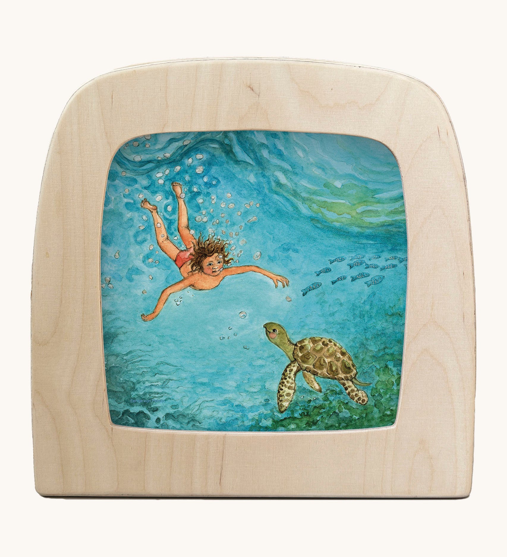 Toverlux Magic Lamp Silhouette - Artwork By Eentje Van Margo