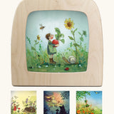 Toverlux silhouettes by artist Daniela Drescher compatible with the Magic Lamp or Magic Frame