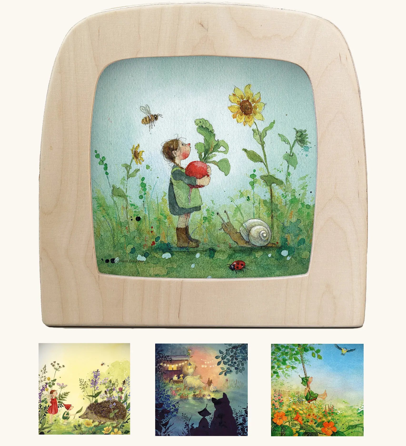 Toverlux silhouettes by artist Daniela Drescher compatible with the Magic Lamp or Magic Frame