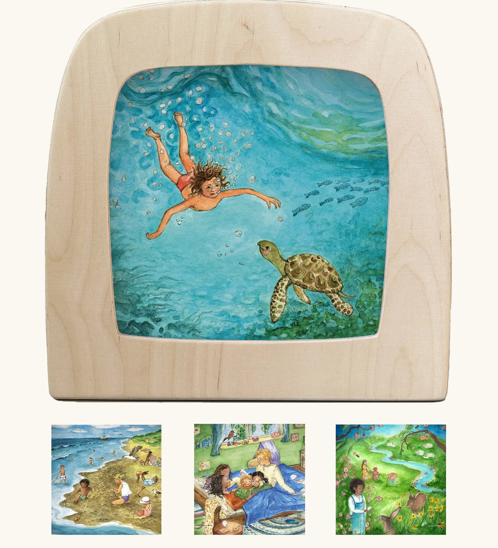 Toverlux silhouettes by artist Eentje Van Margo compatible with the Magic Lamp or Magic Frame