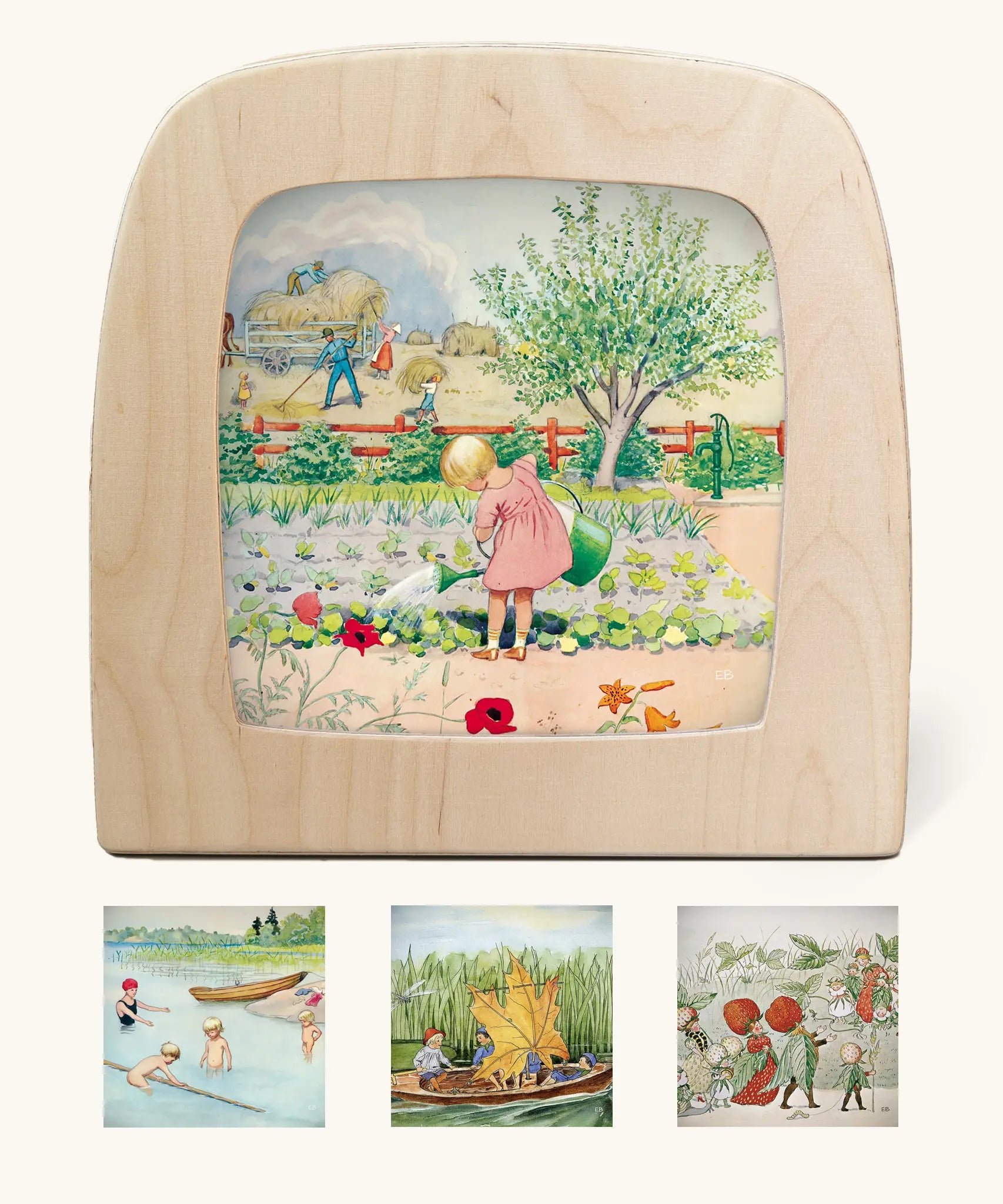Toverlux silhouettes by artist Elsa Beskow compatible with the Magic Lamp or Magic Frame