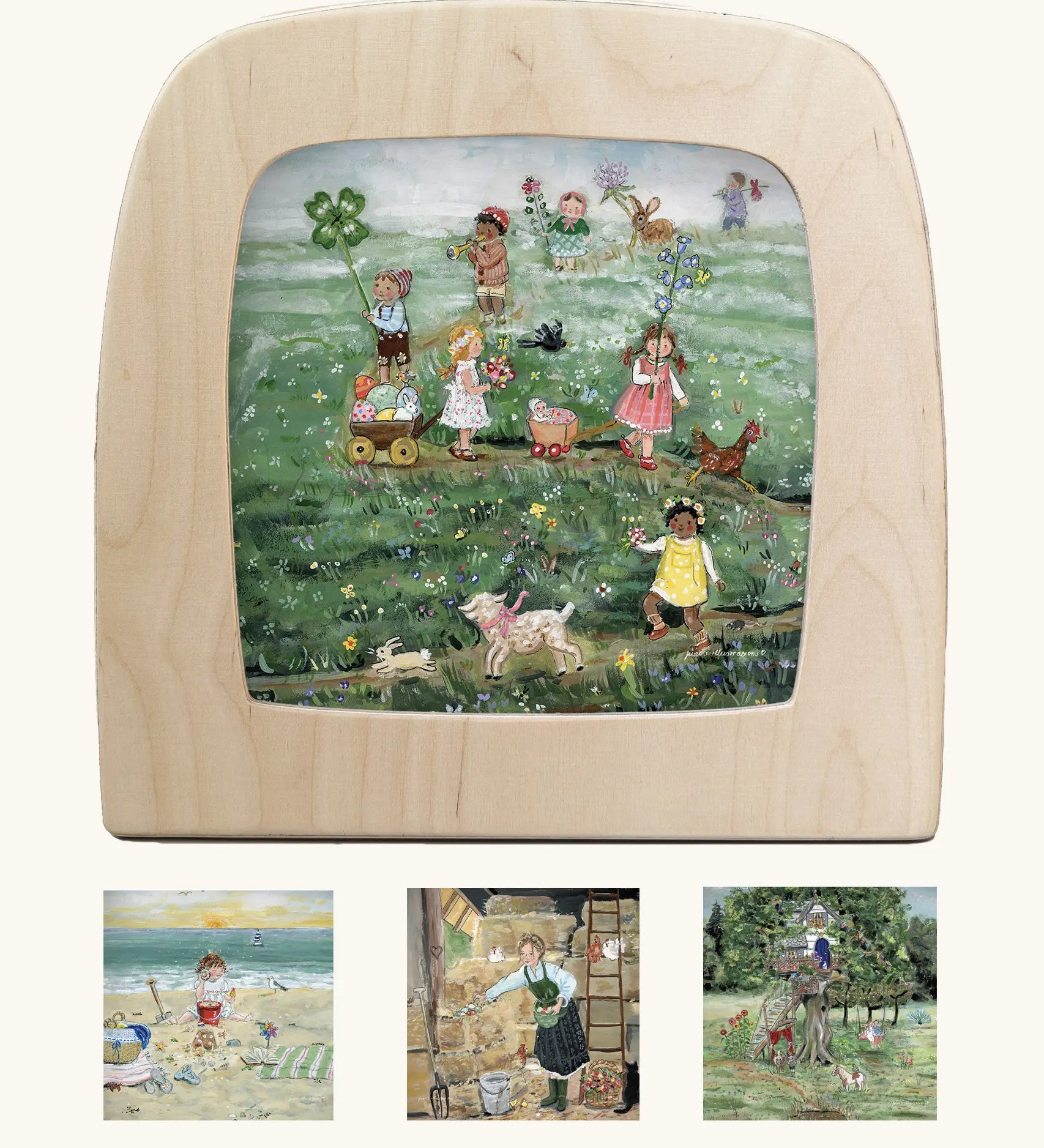 Toverlux silhouettes by artist Gwen Van Knippenberg compatible with the Magic Lamp or Magic Frame