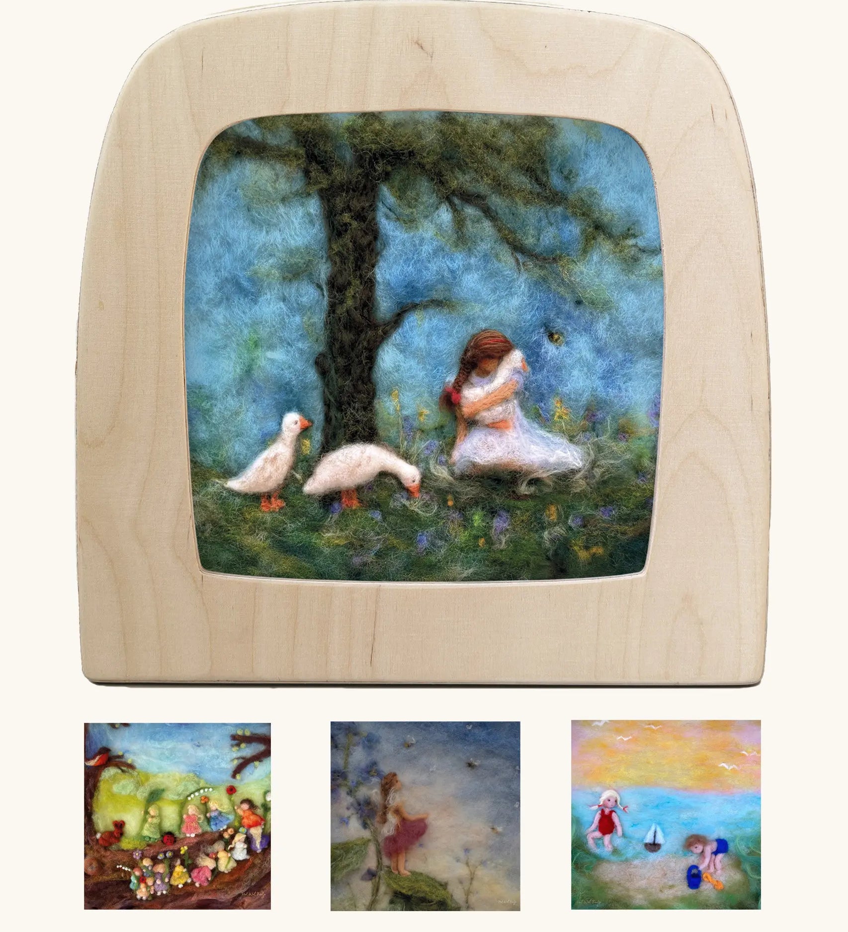 Toverlux silhouettes by artist Hey Wol Feetje compatible with the Magic Lamp or Magic Frame