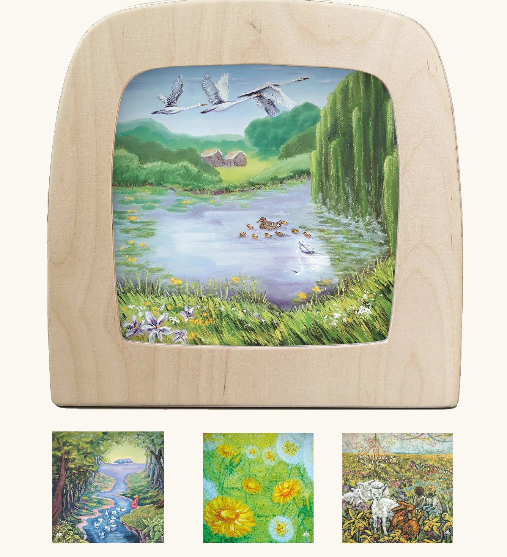 Toverlux silhouettes by artist Kapitein Kalk compatible with the Magic Lamp or Magic Frame