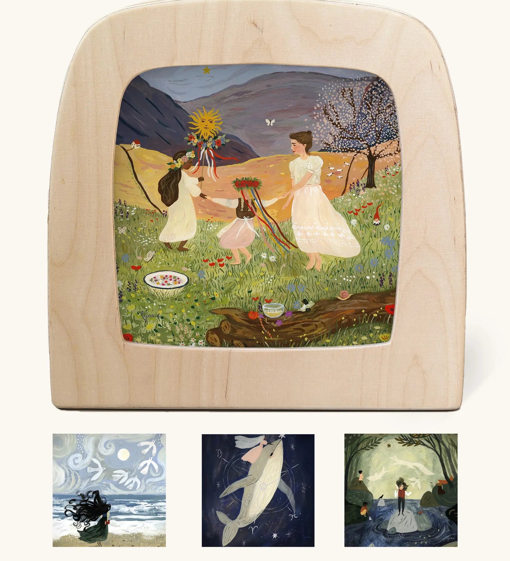 Toverlux silhouettes by Tijana Draws compatible with the Magic Lamp or Magic Frame