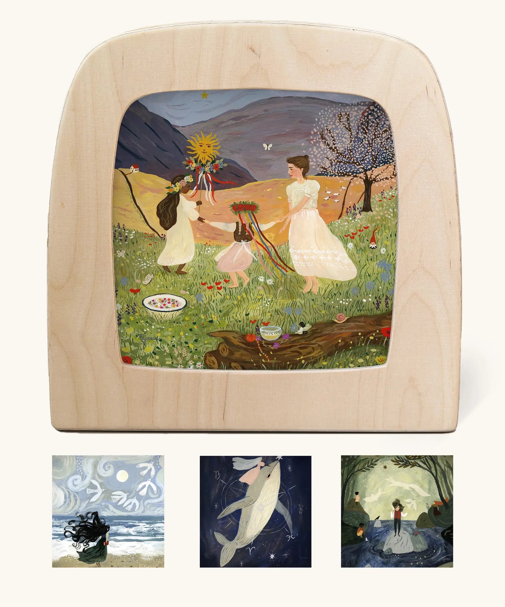 Toverlux silhouettes by Tijana Draws compatible with the Magic Lamp or Magic Frame